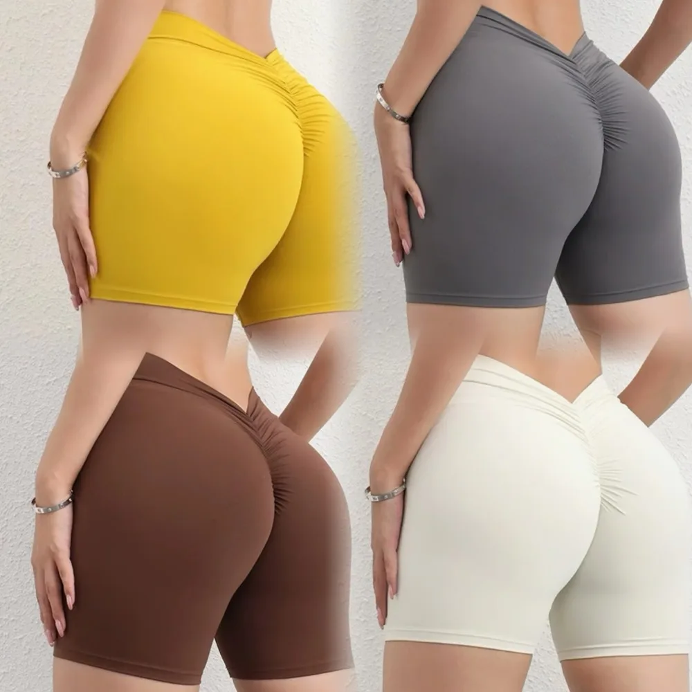 

Back V Yoga Pants, Women's Hip Lifting Sexy Pants, Peach Shaped Buttocks without Awkward Lines, Naked Feeling Sports Pants