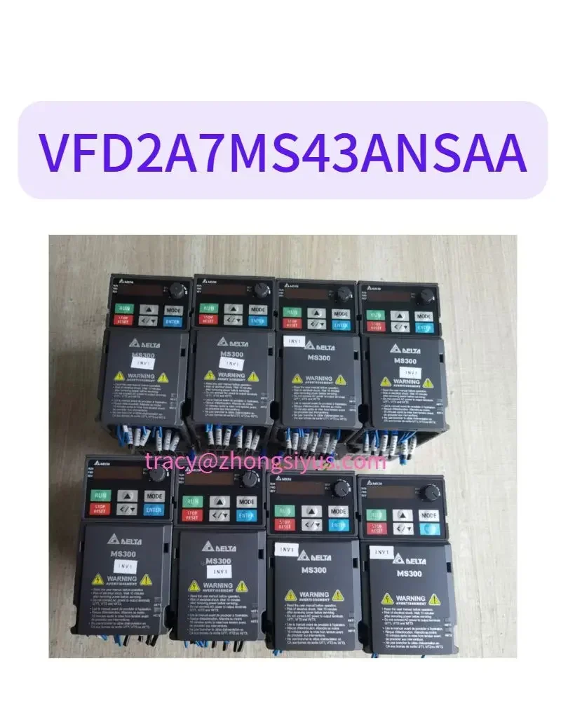 

Used MS300 inverter VFD2A7MS43ANSAA test OK