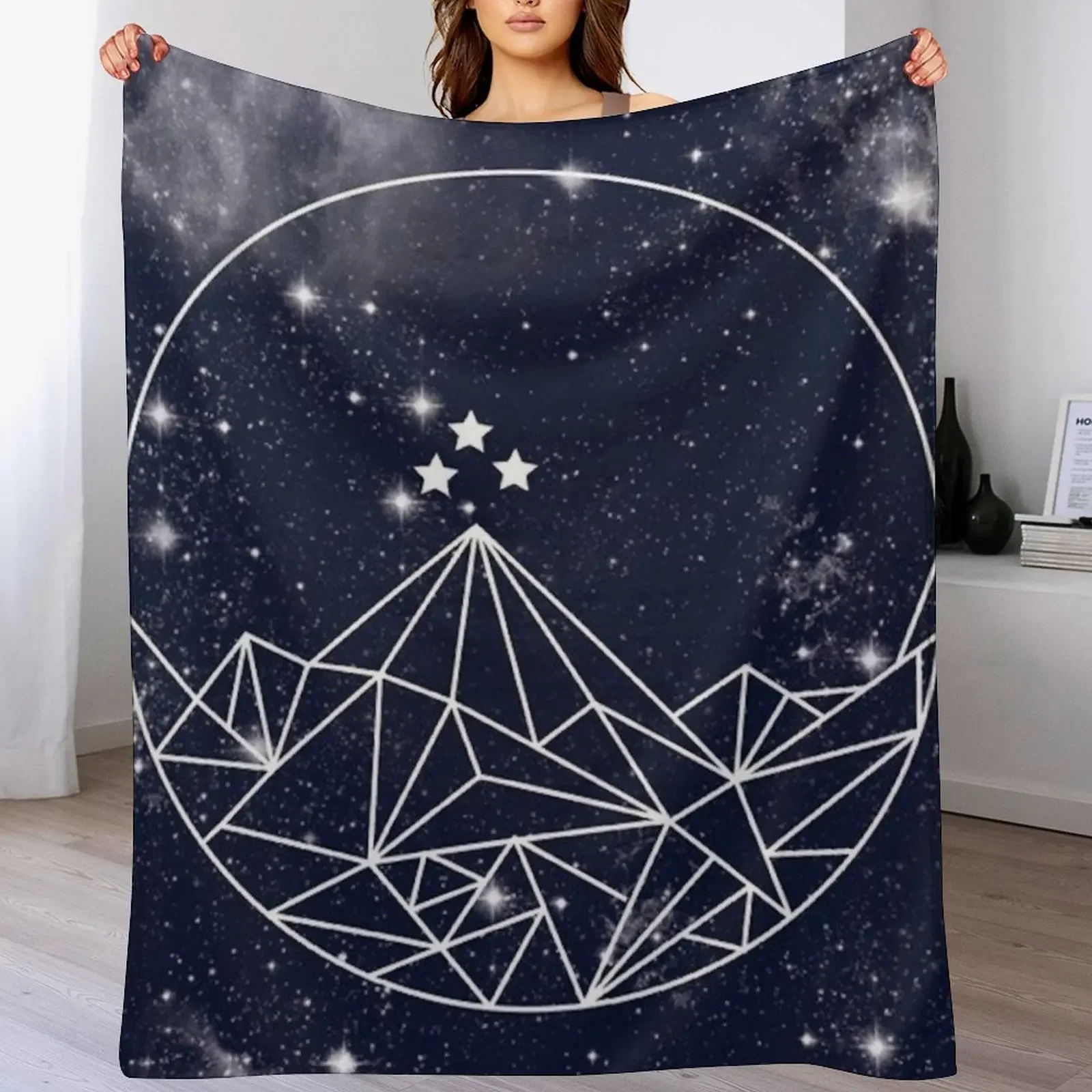 

Acomaf Mountains Throw Blanket Large Summer Retros Shaggy Blankets
