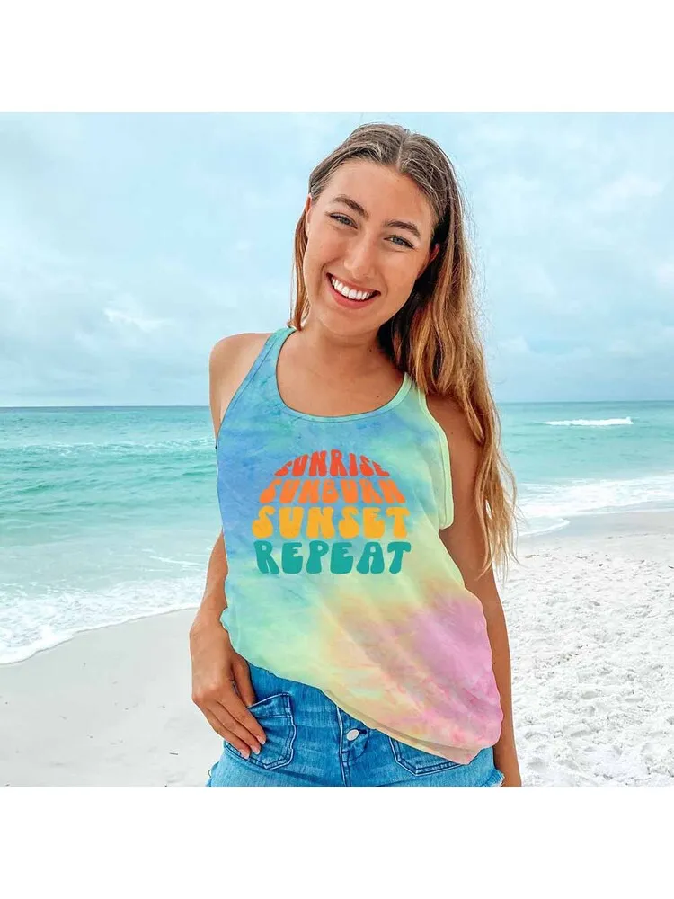 

Tri-Blend women Tank tops Beach Tank top Women's Racerback Tank Sunshine Shirts for Women Vacation Tanks