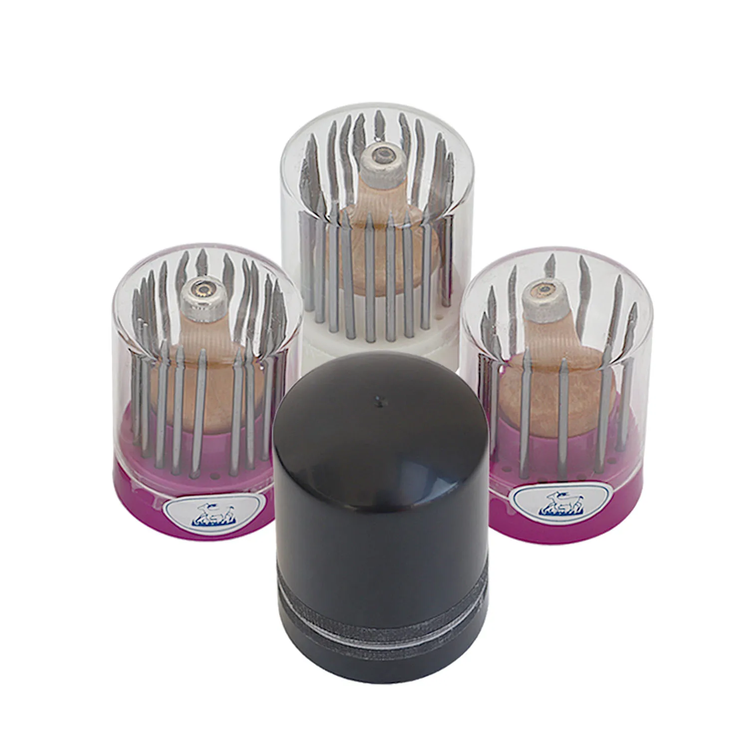 23Pcs Beading Tool Set with Wooden Handle Diamond Beading Tools Setting Beading Tools Jewelry Tool for Bead Setting