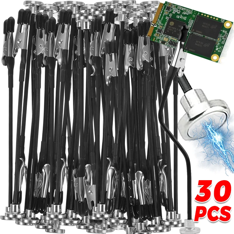 Flexible Magnetic Alligator Clip Electric Test Crocodile Clips for DIY Card Photo Clamps Kitchen Menu Holder Price Tag Stand