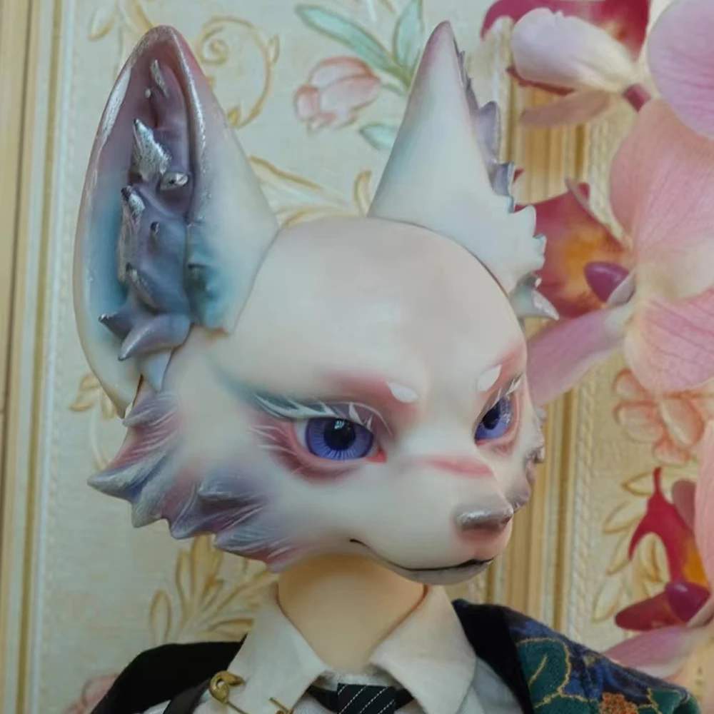

Новая 1/4 кукла BJD голова животного материал из смолы DIY аксессуары для кукол голова куклы без макияжа