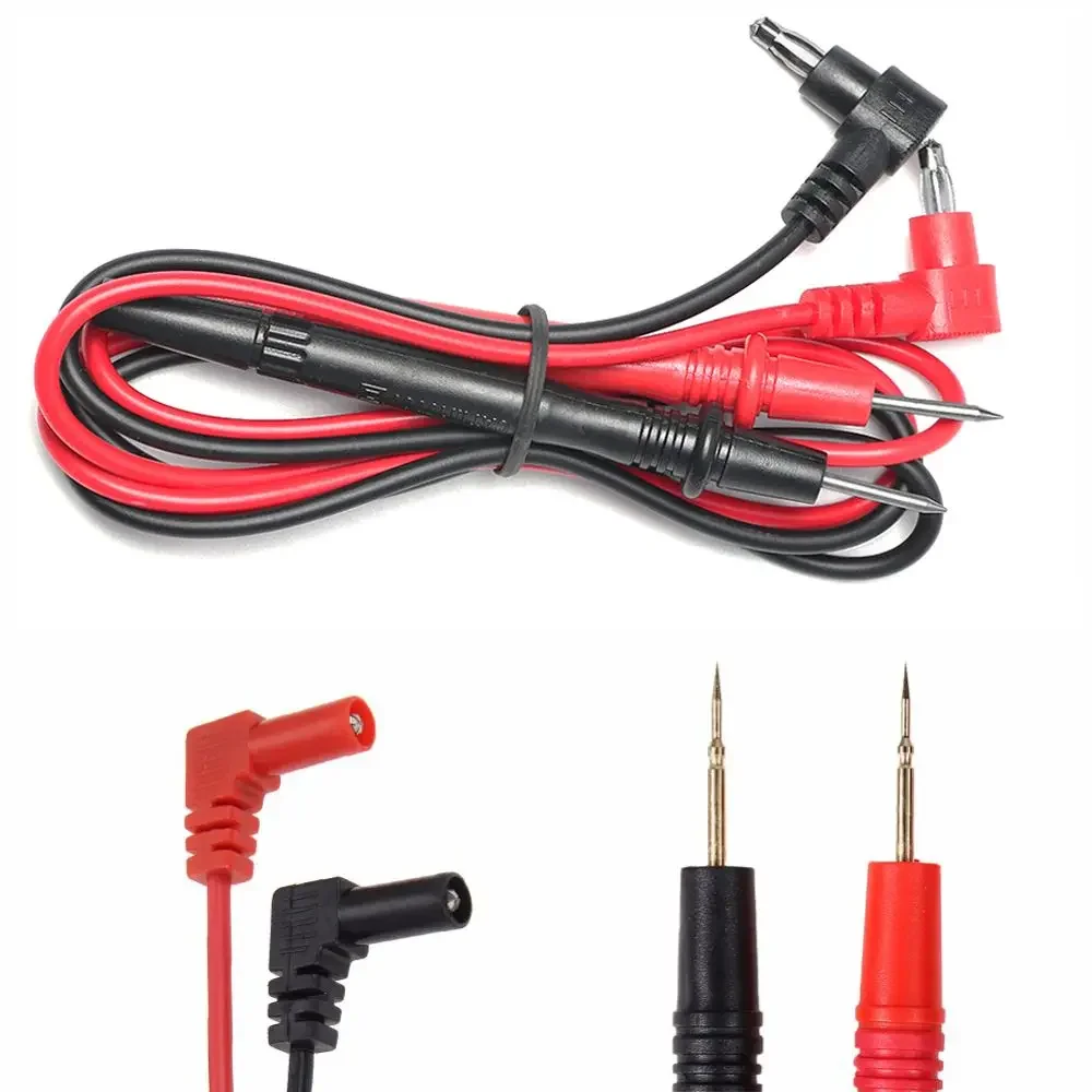 Pair Black and red Cable 72cm Electrical Tool Universal Wire Pen Needle Tip Probe MultiMeter Test Leads For Digital Multimeters