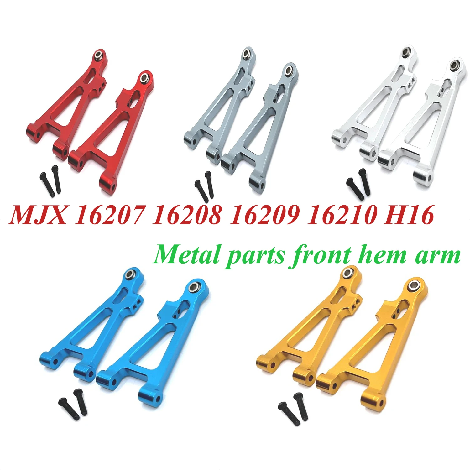 

MJX 16207 16208 16209 16210 H16 RC Remote Control Car Spare Parts Metal Upgraded Front Hem Arm