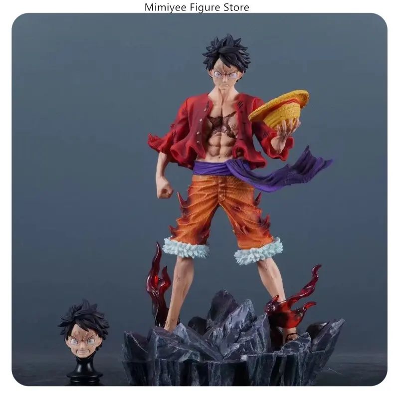 

One Piece Luffy Conqueror's Haki Tian Hui Version 24cm Standing Pose Anime Figure Statue Desktop Decoration Gift​