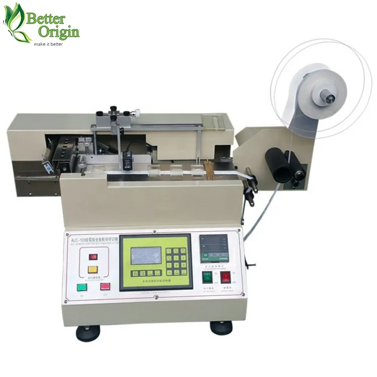 Good price digital care/satin label cutting machine