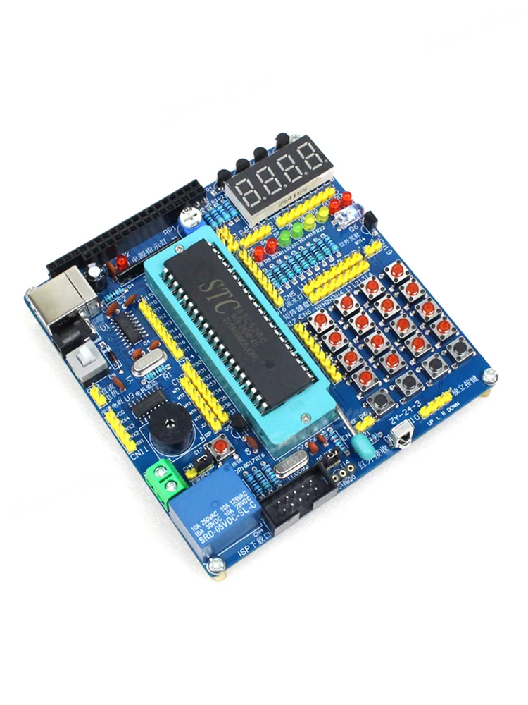 51 microcontroller development board kit Core small system board learning board electronic module welding training