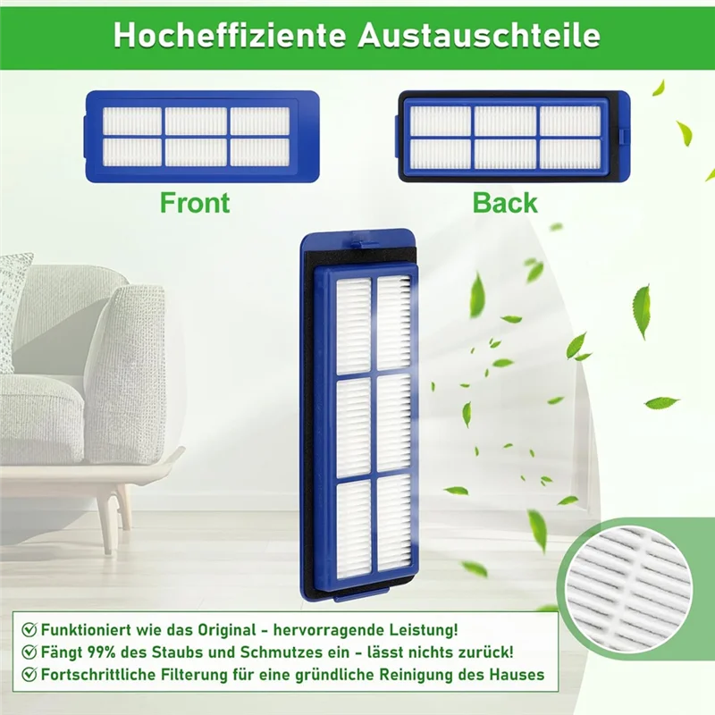 قطع غيار M04K للمكنسة الكهربائية الهجينة Eufy Robovac 11S Max و15C Max و30C Max وG30 Edge وG10