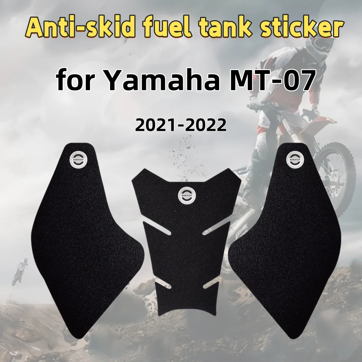 

for Yamaha MT07 2021-22 motorcycle fuel tank sticker fishbone protection body sticker body sticker modification