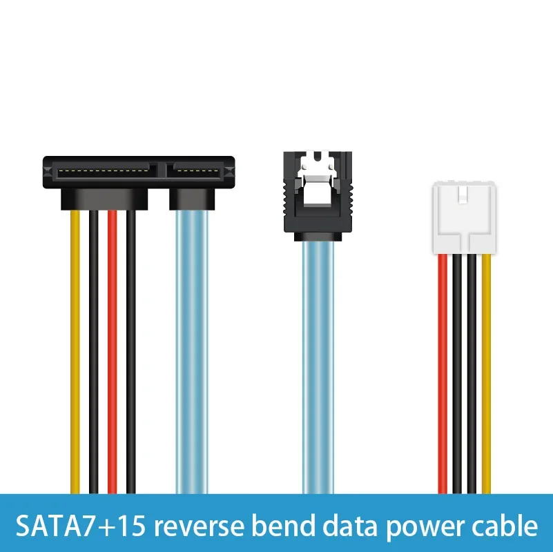 SATA 7+15 Reverse Bend Daten Netzkabel 2.0/2.54/3.96/Kleines 4-poliges Kabel PH2.0 XH2.54 VH3.96 Kabel für SATA 15P 2.5/3.5 Festplatte