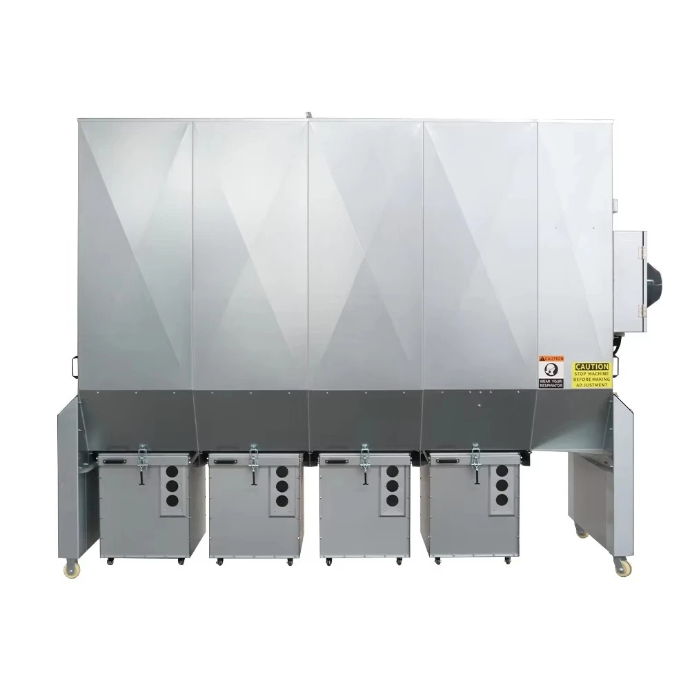 

New Industrial Central Dust Collector System with High Efficiency Filter Bags and 15HP Motor