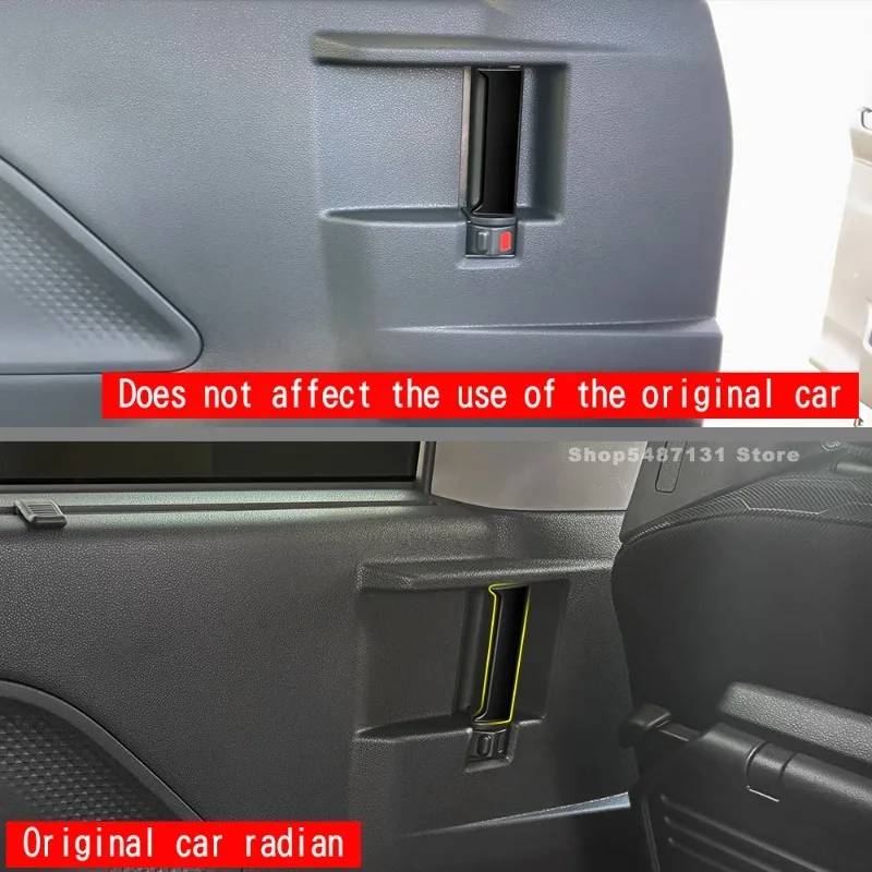 غطاء تزيين مقبض الباب الداخلي للسيارة لـ DAIHATSU TANTO ملحقات داخلية مخصصة 2023 2024 2025