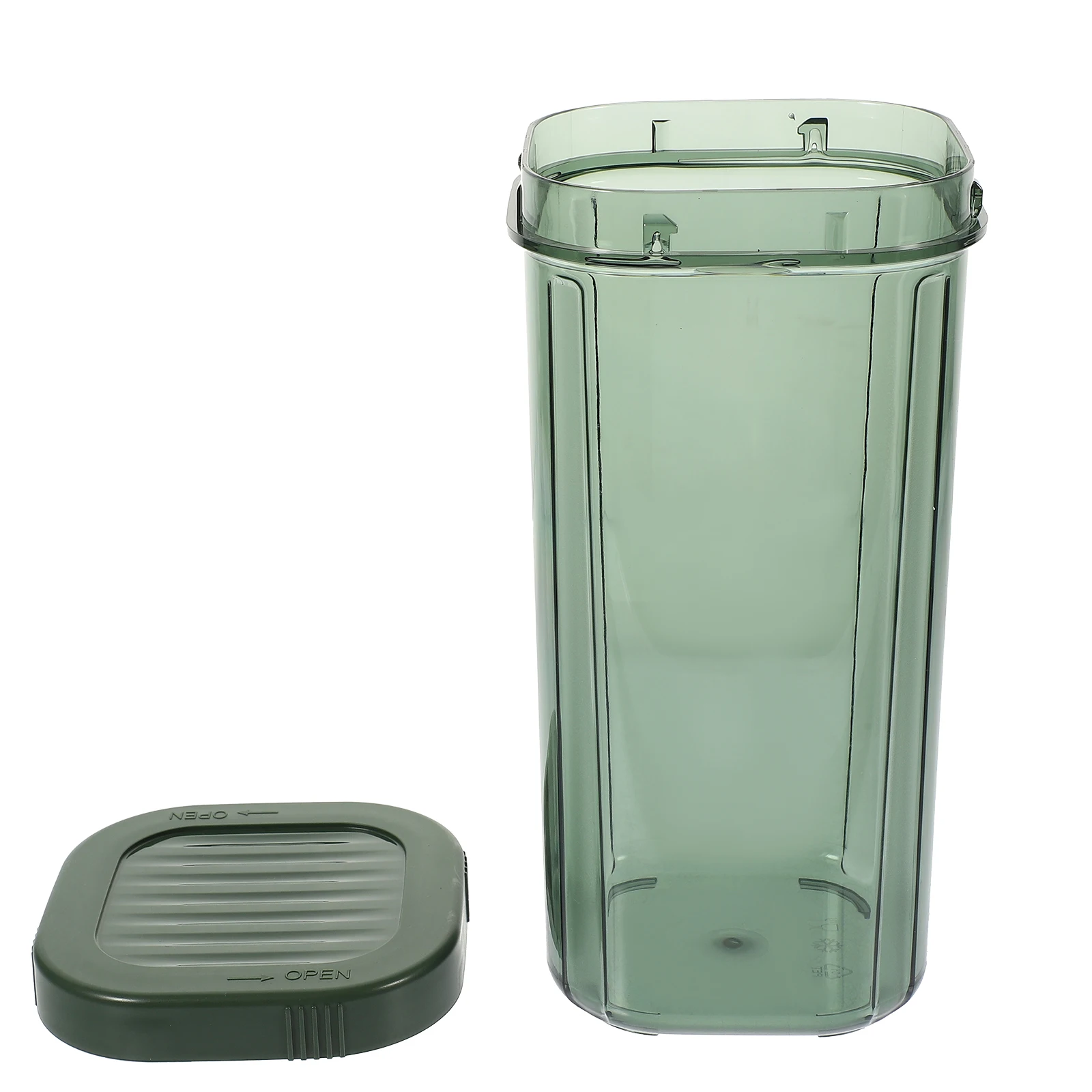 

Sealed Storage Tank Airtight Jars Coffee Clear Bottles Cereals for Kitchen The Pet with Lid