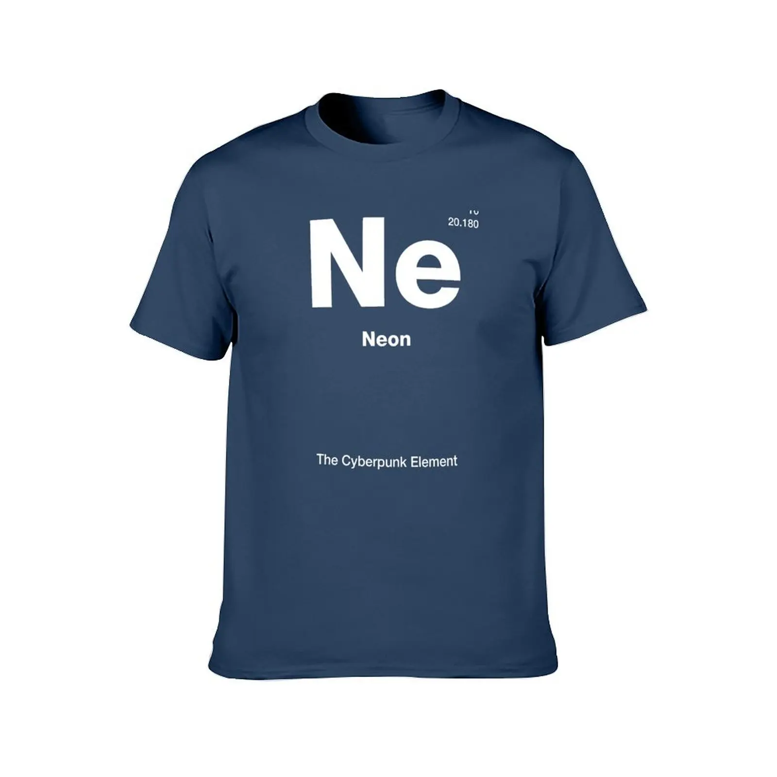 Neon // cyan - The Cyberpunk Element T-Shirt blanks Funny t-shirt man t shirt men t shirts high quality