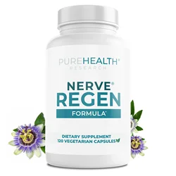 Nerve Regen Supplement Capsules - Neuropathy, Nervous System Health - Acetyl L-carnitine HCI, Benfotiamine, Alpha-lipoic Acid
