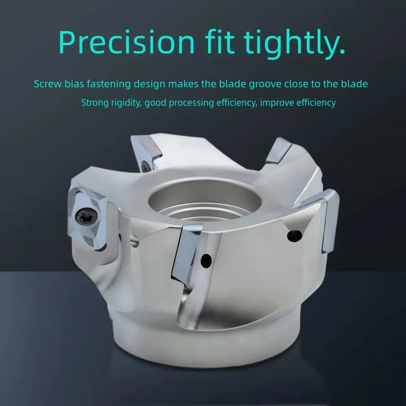 Fresa indicizzabile in metallo duro PAXCM5050HR-A /B 5063HR-A/B per sgrossatura rame-alluminio ad alta velocità per XEKT19M508FR-MA