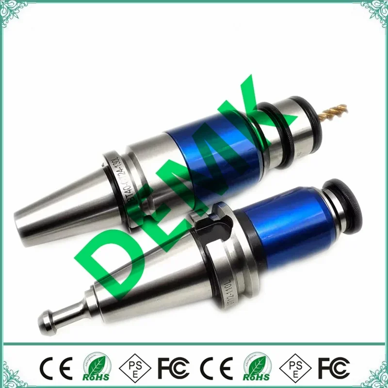 Imagem -04 - para Gt12 Gt24 M2-m30 Telescópica Proteção contra Sobrecarga da Torneira Chuck Cnc Rosqueamento Ferramenta Titular Torneira Chuck Adaptador Bt30 Bt40 Bt50