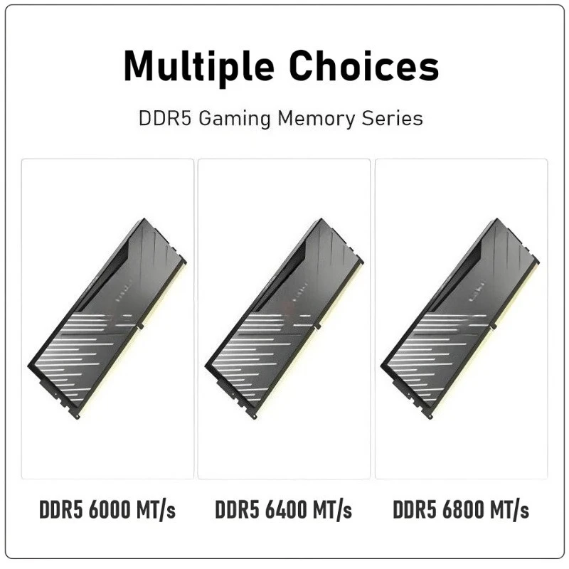 

Оперативная память DDR5 16 ГБ 32 ГБ 6000 МГц 6400 МГц 6800 МГц 7200 МГц XMP для настольных ПК