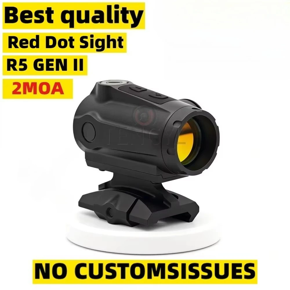 R5 GEN II 1x20mm Compact 2 MOA Circle Red Dot Sight Rifle Gun Hunting Shooting Waterproof Fogproof Reticle W/Original Markings