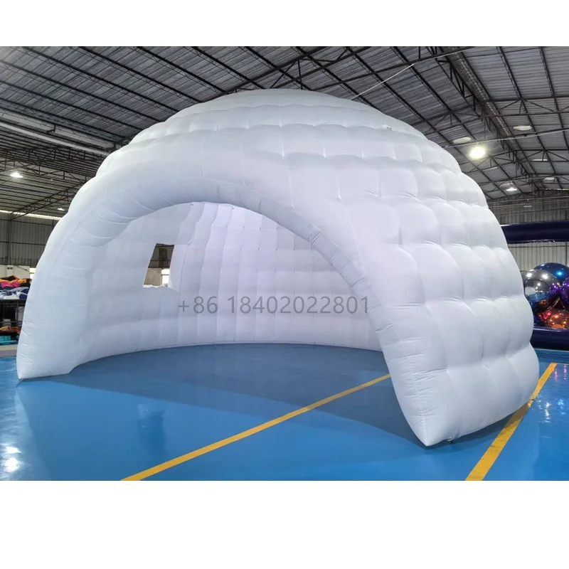 Tenda gonfiabile personalizzata per cupola per feste Tenda gonfiabile per esterni in tessuto Oxford impermeabile traspirante per eventi e riunioni