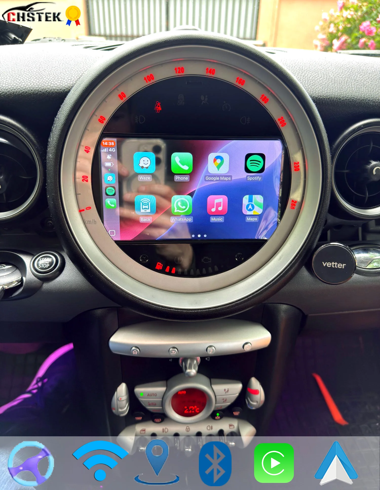 CHSTEK Android Auto Radio For Mini Cooper R58 R55 R56 Bmw R57 S Coupe Clubman Clubvan Carplay Navigation WIFI 4G DSP Head Unit