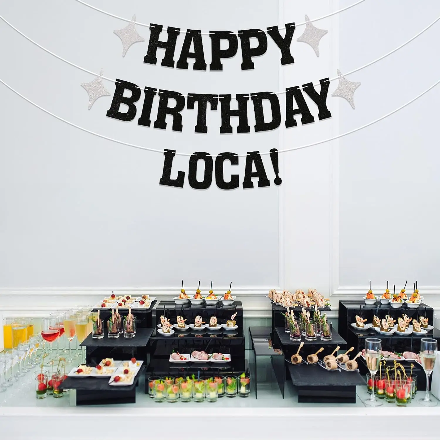 Happy Birthday Loca Banner Vampire Birthday Party Decorations Funny Birthday Party Decorations for Her 18th, 21st, 25th 30th Bir