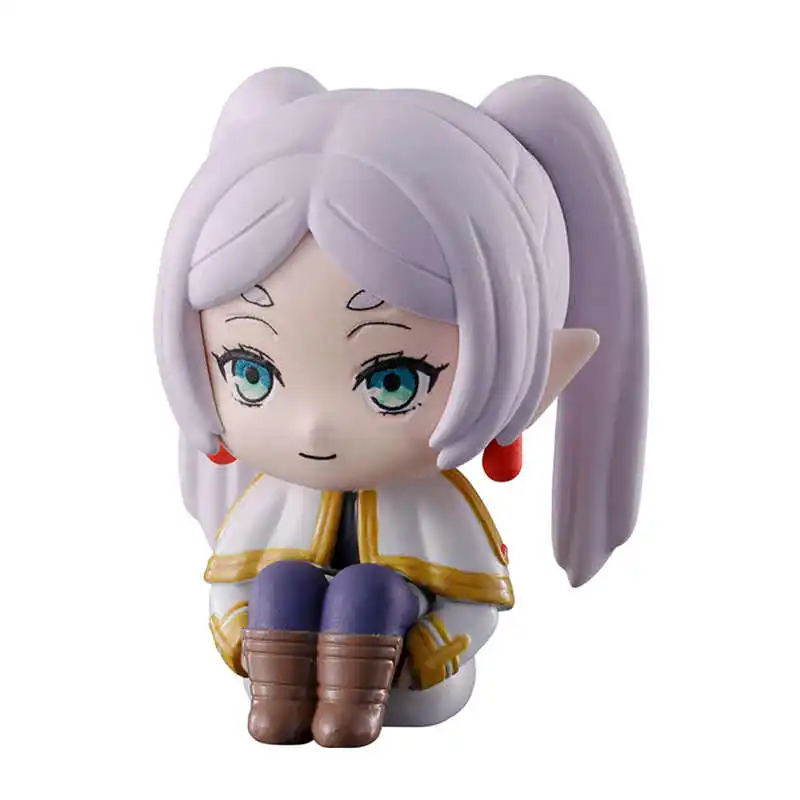 5 sztuk/zestaw Oryginalne figurki Bandai Twisted Egg Frieren: Beyond Journey's End w pozycji siedzącej, model zabawka, prezent na urodziny