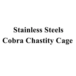 2022 Hot Python Metal Cobra Cock Cage Male Chastity Cage Device  Arc Penis Rings Stainless Steel Chastity Belt  Sex Toys For Men