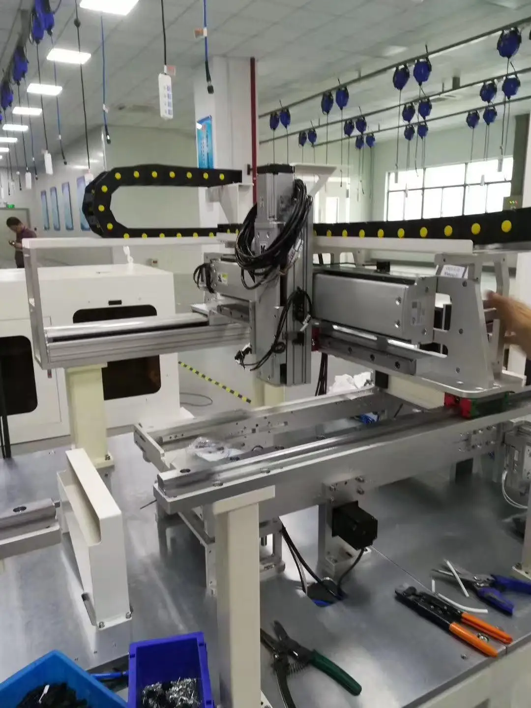 Customize Stroke High Precision XYZ Positioning Linear Gantry System Ball Screw Rail Guide Industrial Cartesian Robot Motor Gear