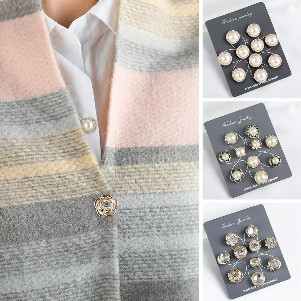 20Pcs Anti-exposure Button Brooch Detachable Sewing Accessories Fixed Clothes Pins Clothing Crafts Decorative