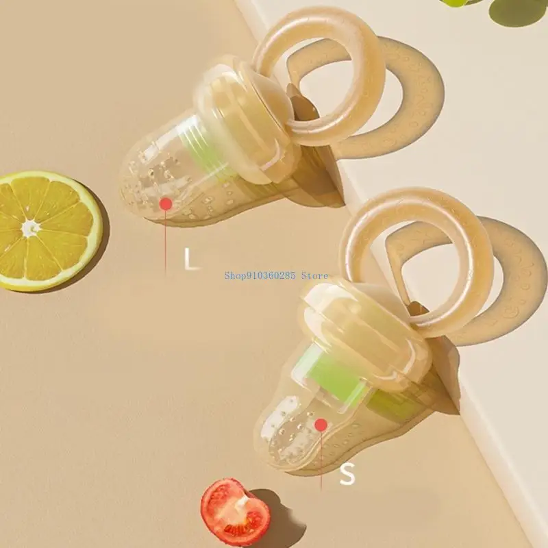 K9FF مجموعة تغذية أغذية الأطفال، مصاصة تغذية الفاكهة، حلمة سيليكون للرضع من الفاكهة الطازجة #2