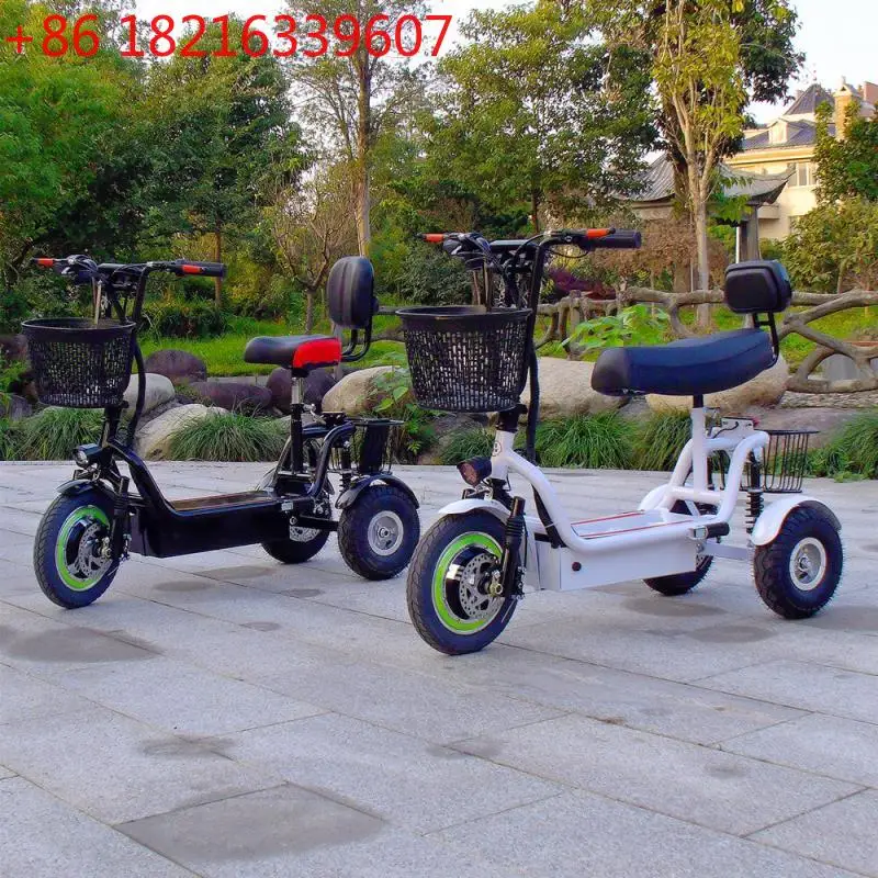 

New electric tricycle adult home leisure the elderly scooter small three wheels