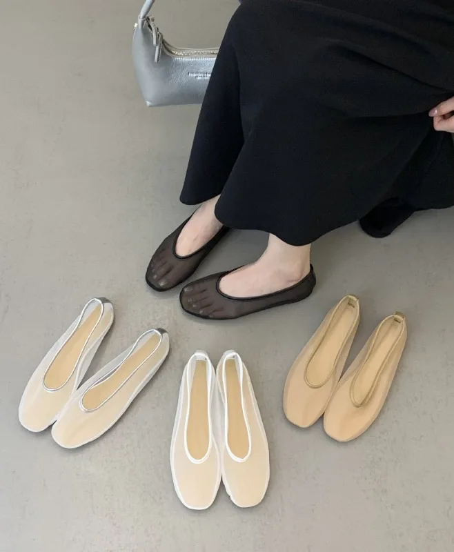 

Ladies' Luxury Ballet Flats, Fashionable and Breathable Mesh Women's Flats, Slip-on Women's Shoes, Slippers Flats Shoes Women