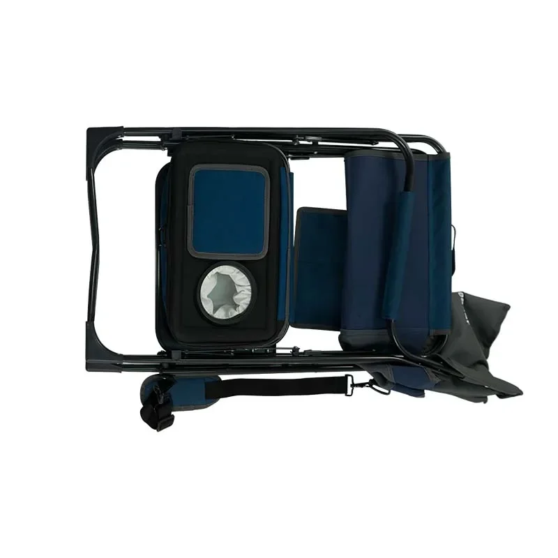 Adjustable high seat director outdoor barber shop makeup, metal aluminum folding camping chair