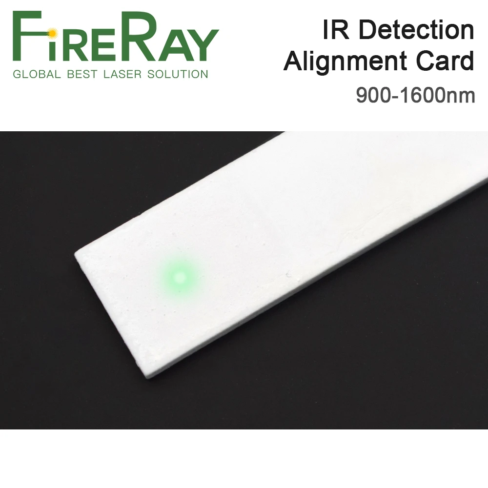 FireRay IR Detection Alignment Card 900-1600nm Infrared Dimmer Visualizer Calibrator Ceramic Plate For YAG Fiber Laser Machine