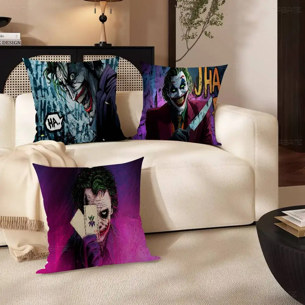 

J-Joaquin P-Phoenix J-Joker Anime Maple Design Cushion Cover Happy Autumn Harvest decor Holiday Decorati Pillow Cover