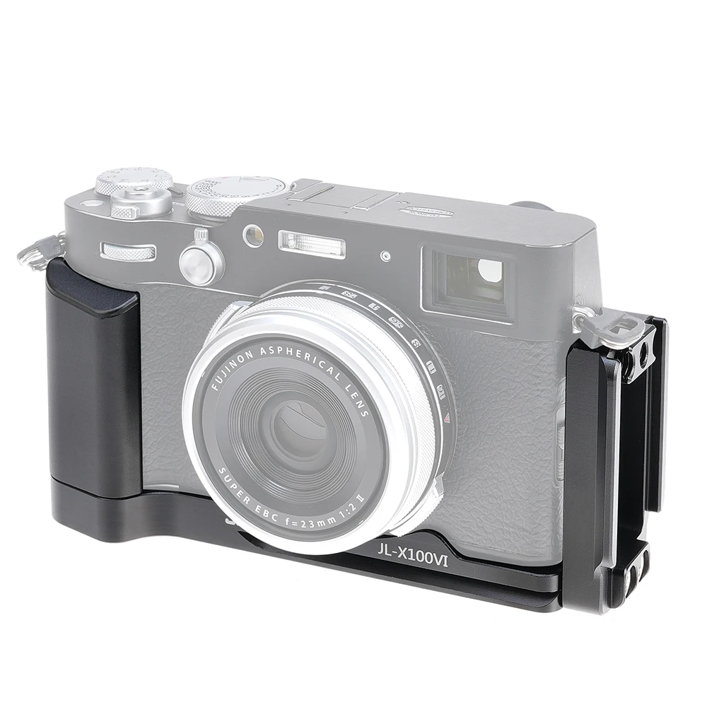 FOTGA per fotocamera Fujifilm X100VI piastra a sgancio rapido a forma di L Live Stream Photography staffa di espansione Vlog fotocamera Grip Camera