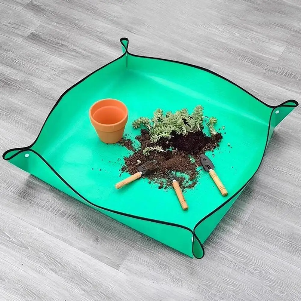 3PCS Tray Plant Accessories Plant Regeneration Mat Waterproof Transplant Pad Mixing Soil Plant Pruning Tool Gardening Gifts