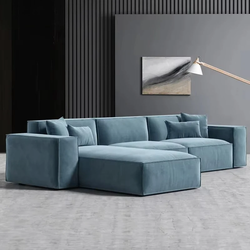 Modern modular corner sofa set living room furniture hotel