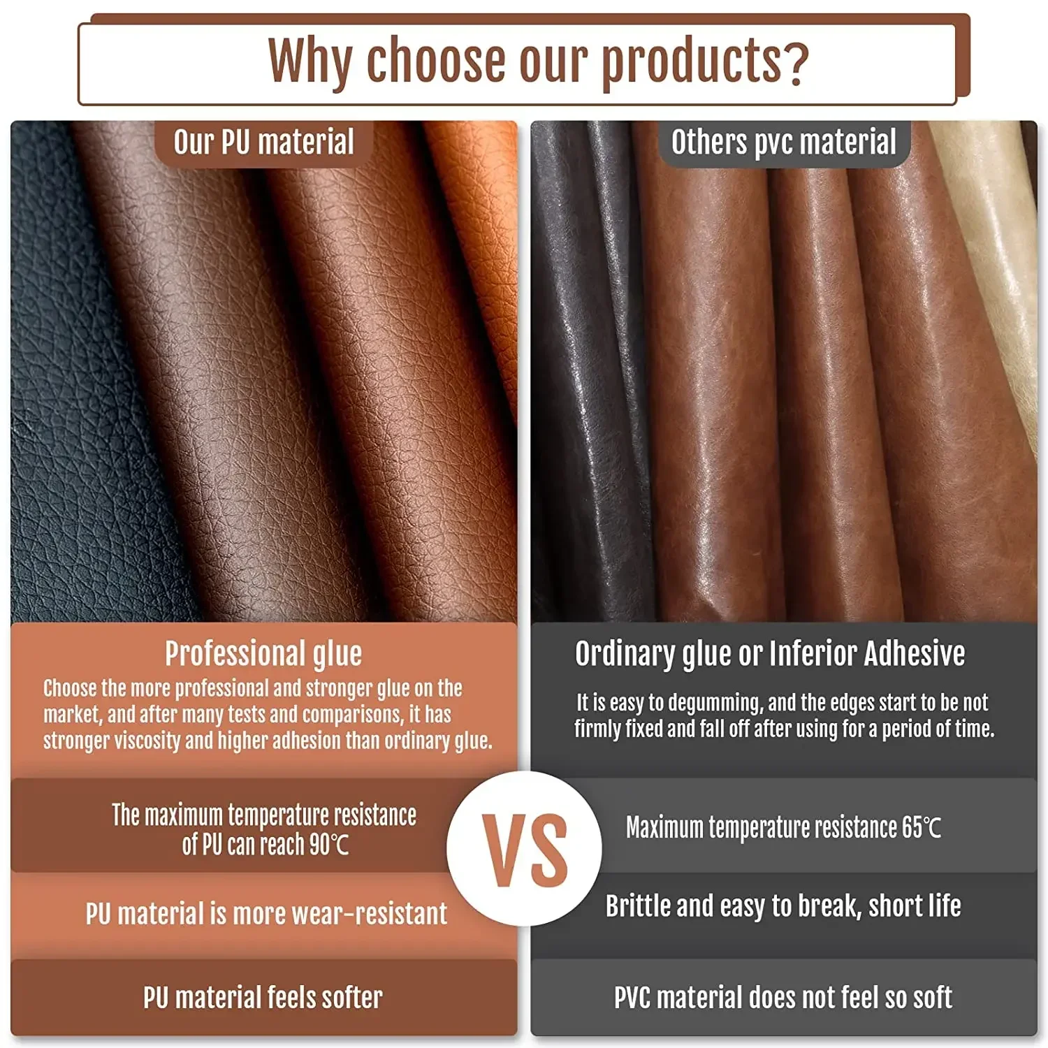 Self-adhesive Leather Repair Tape for Sofa Car Seat Handbag Jacket Furniture Shoe First Aid Patch Leather Patch DIY Leather