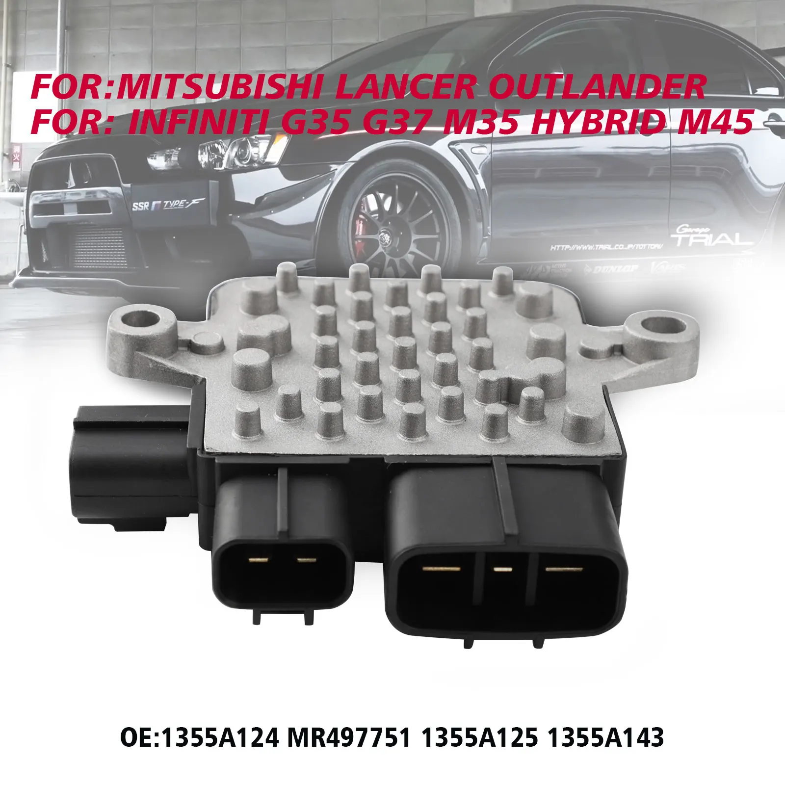 New Radiator Fan Controller Module OEM MR497751 1355A124 For Infiniti G35 G37 M35 HYBRID M45 1G060-19700