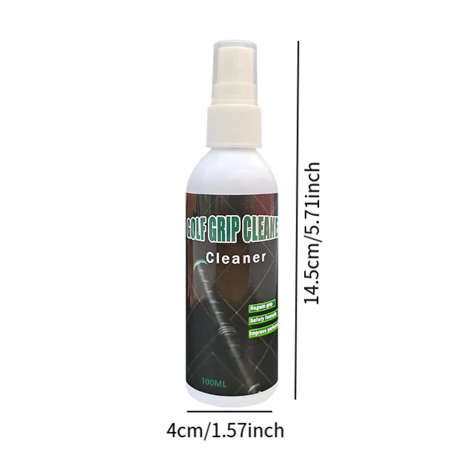 Golf Club and Grip Maintenance Cleaner 100ml Multi Use Liquid for Non Slip Performance and Golf Tools Kit