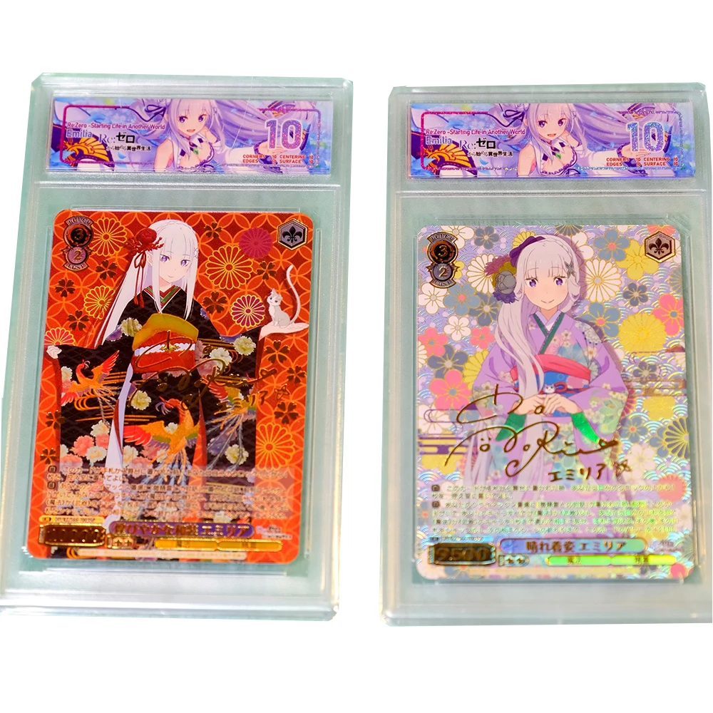 Godin Verhaal DIY zelfgemaakte Emiria Ram Rem Gouden Handtekening Getextureerde Collectible Card Beoordeling Kaart Baksteen Kerst verjaardagscadeautjes