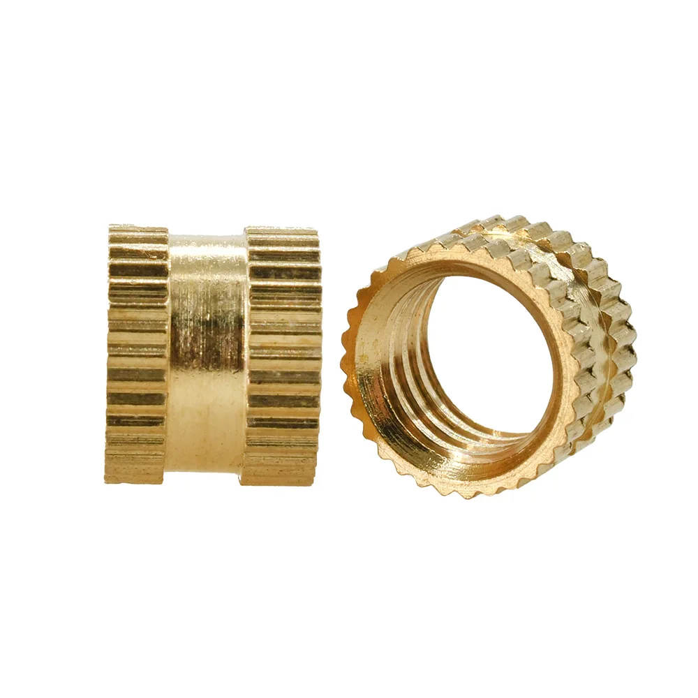 M2 M2.5 M3 M4 M5 M6 Brass Insert Nut Hot Melt Double Twill Copper Inserts Nuts Heat Injection Nutsert 3D Printing Insertnut Kit