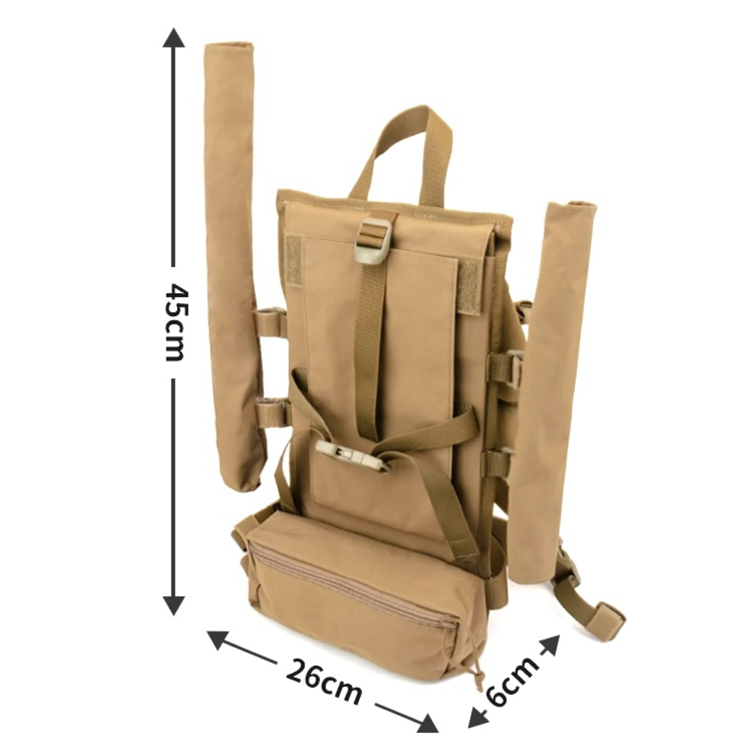 

PMR-171 SDR Radio BAG Technical Assault Backpack Field Multifunctional Backpack Ultra-portable Practical Transceiver Carrier