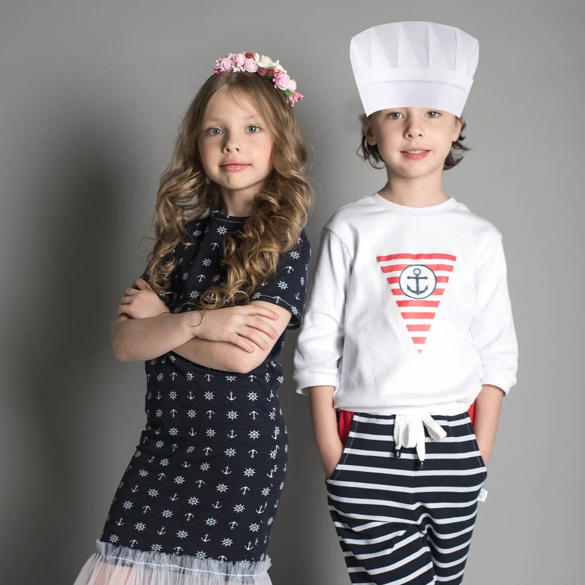 Gorro de Chef alto para niños, gorro de Chef de papel para cocinar, elástico, 20 piezas