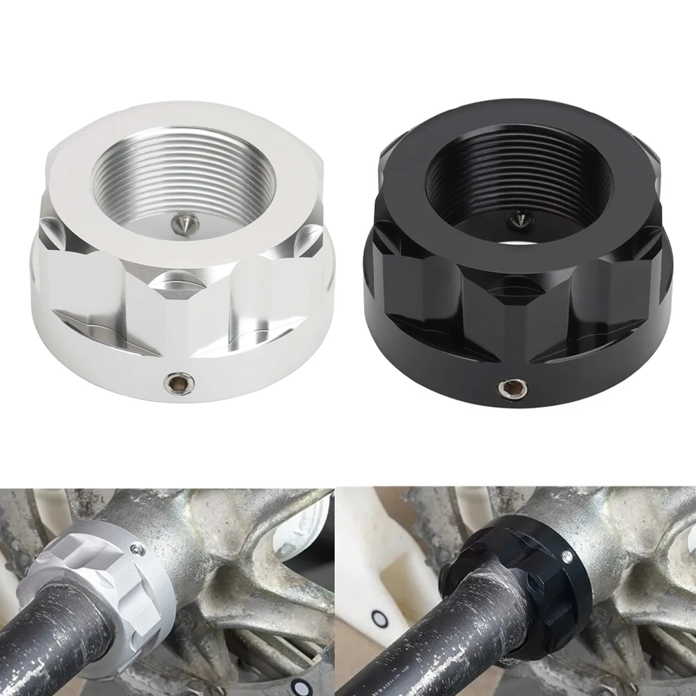 

CNC Aluminum ATV Rear Axle Nut For Yamaha Banshee 350 Blaster 200 1988-2006 BREEZE 1989-2004 GRIZZLY 125 HUNTER 2004-2016