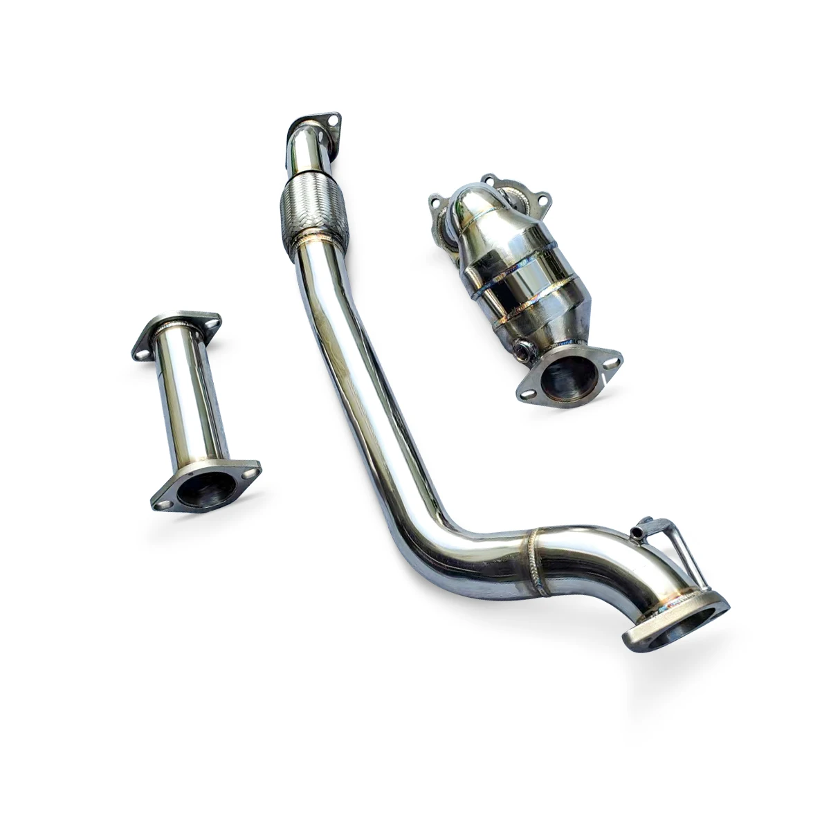 

exhaust system used for Hyundai Rolls TUSCANI 2.0T stainless steel 304 lower pipe high-performance OEM catless exhaust downpipe