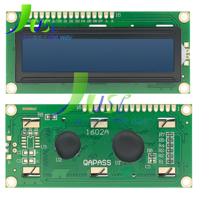 Imagem -04 - Módulo Lcd Azul e Verde para Arduino Iic I2c 1602 Uno r3 Mega2560 Lcd1602 Mais Ic2 20pc Lot